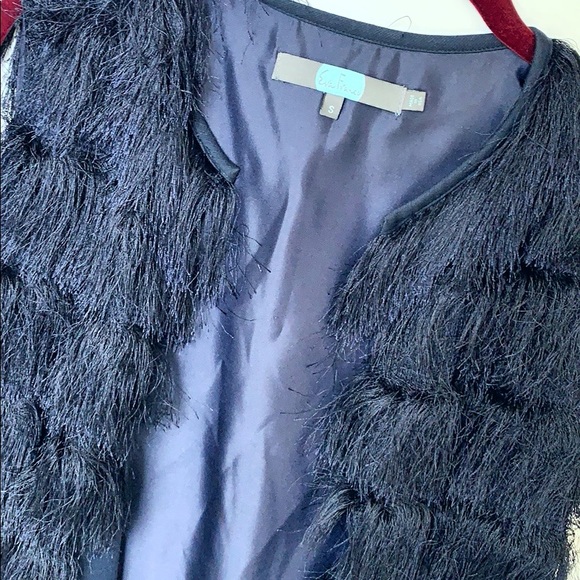 🚫SOLD🚫Anthropologie - Eva Franco Fringe Vest - Picture 5 of 5